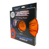 Zephyr Orange Ruffy Clear Dip Heavy Cutting Airway Buffing Wheel 8" Diameter Package