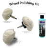 Zephyr Wheel Polishing 4 piece Kit Contents