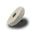 Zephyr 4" Shank Mounted Buffing Wheel 50ply Side