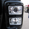 Rectangular Headlights LED 165mm Crystal Projection 6" x 4" On Truck