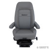 Low Profile Pro Ride Bostrom Seat Ultra Leather Grey