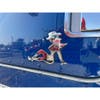 Chrome Cowgirl Trucker Mudflap Girl Logo Cutout Hover Image