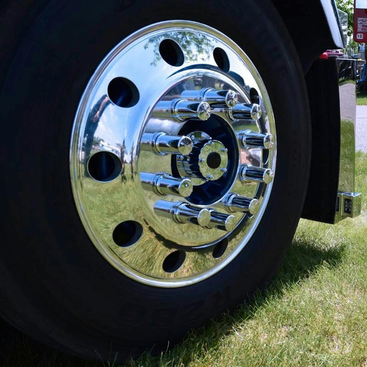 Lifetime Chrome Front Hub Oil Cap Replacement Cover For Hub Piloted Wheels Raney's Truck Parts