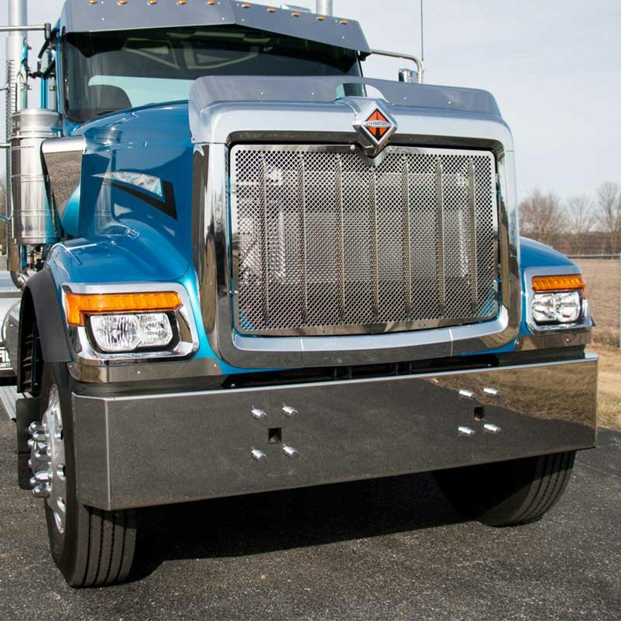 International HX 16" Hendrickson AERO CLAD Tapered Bumper Raney's