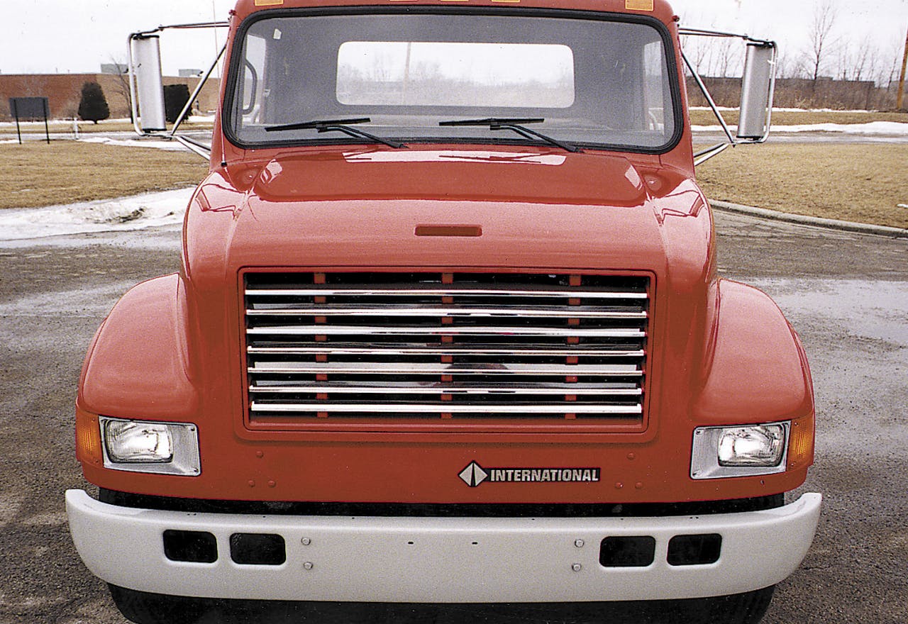 International 4700 Custom Bumper