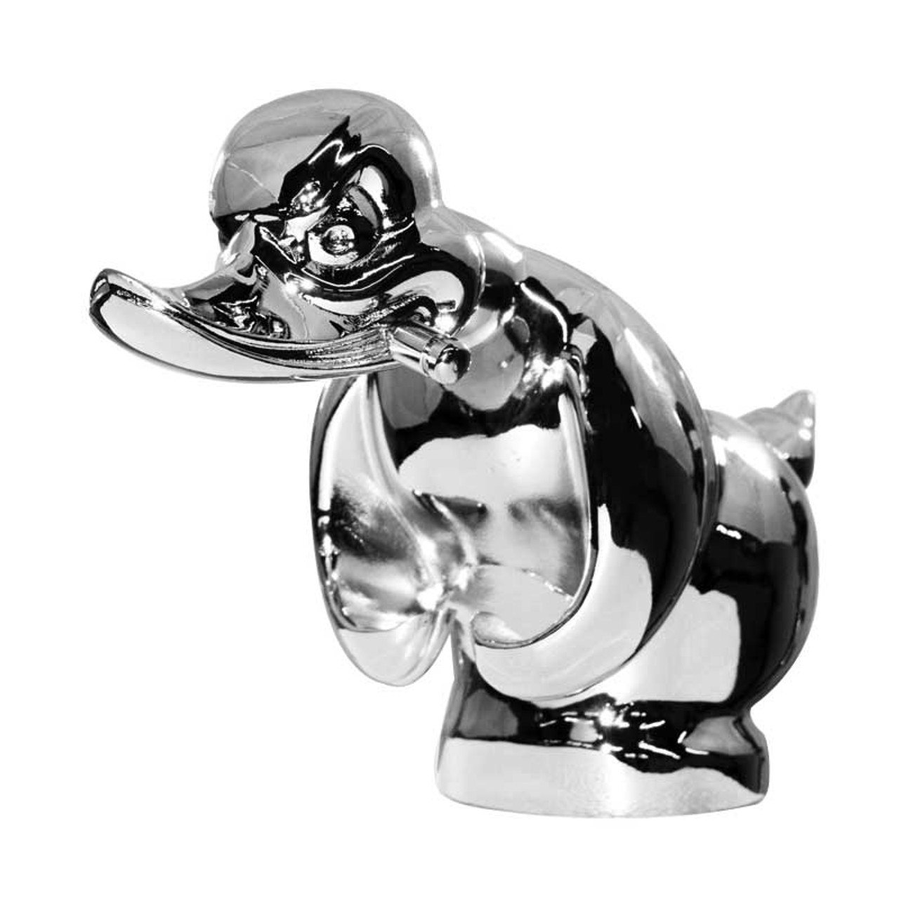 Chrome Texas Longhorn Bull Horn Truck Hood Ornament Raney's Truck Parts