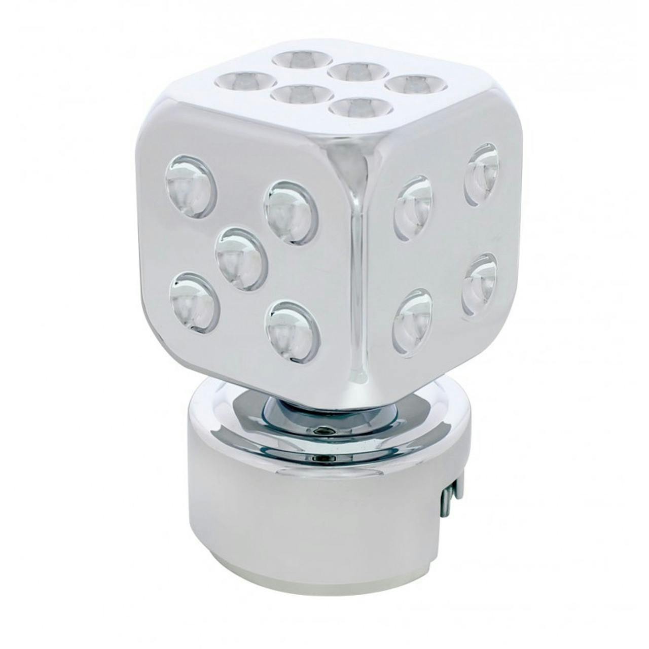Chrome Dice Speed Shift Knob Raney's Truck Parts