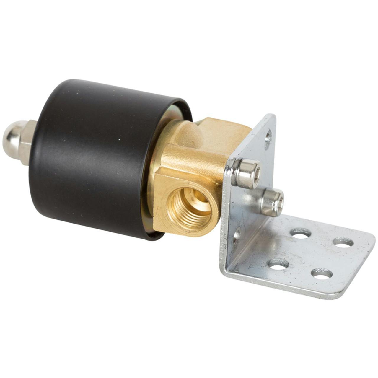 HornBlasters Brass 1/4" Electric Air Valve 210 PSI Raney's Truck Parts