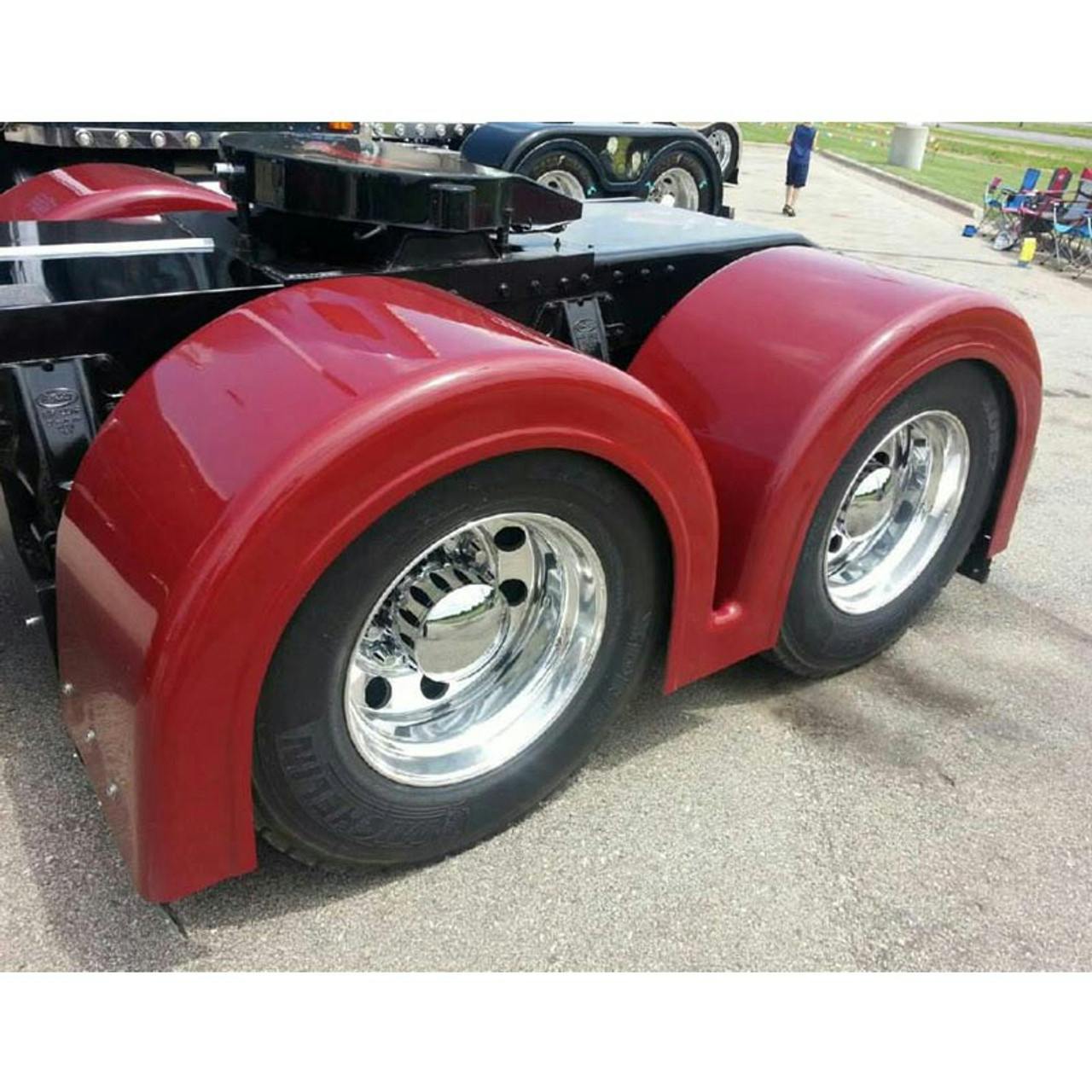 Double Hump Rear Fender Set By Bad Ass Customs - Raney’s Truck Parts