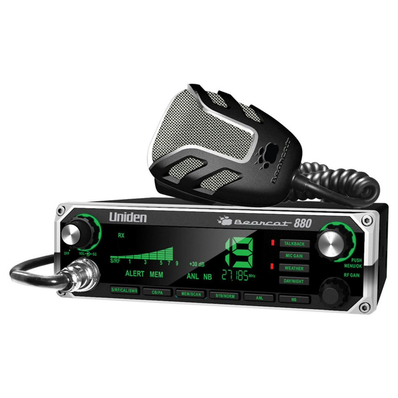 Uniden Bearcat 880 CB Radio With NOAA Weather And Built In SWR Meter  Raney's Truck Parts