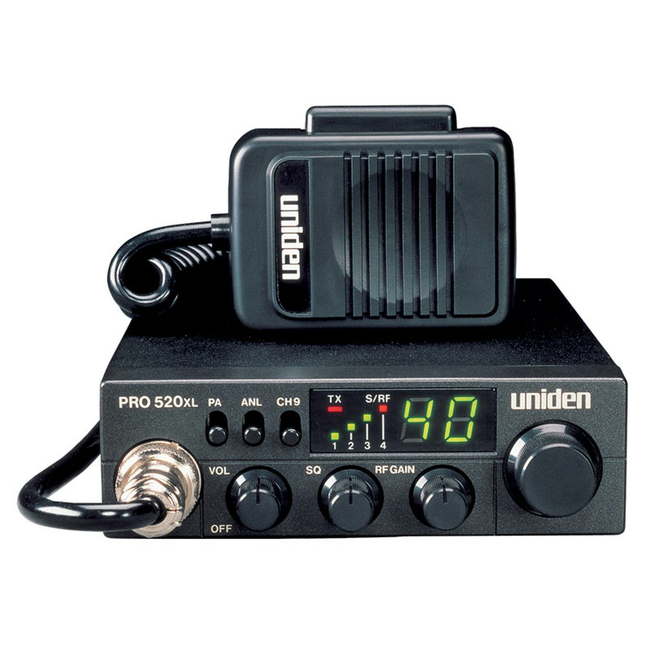 Uniden PRO-520XL 40 Channel Compact CB Radio With RF Meter Raney's Truck  Parts