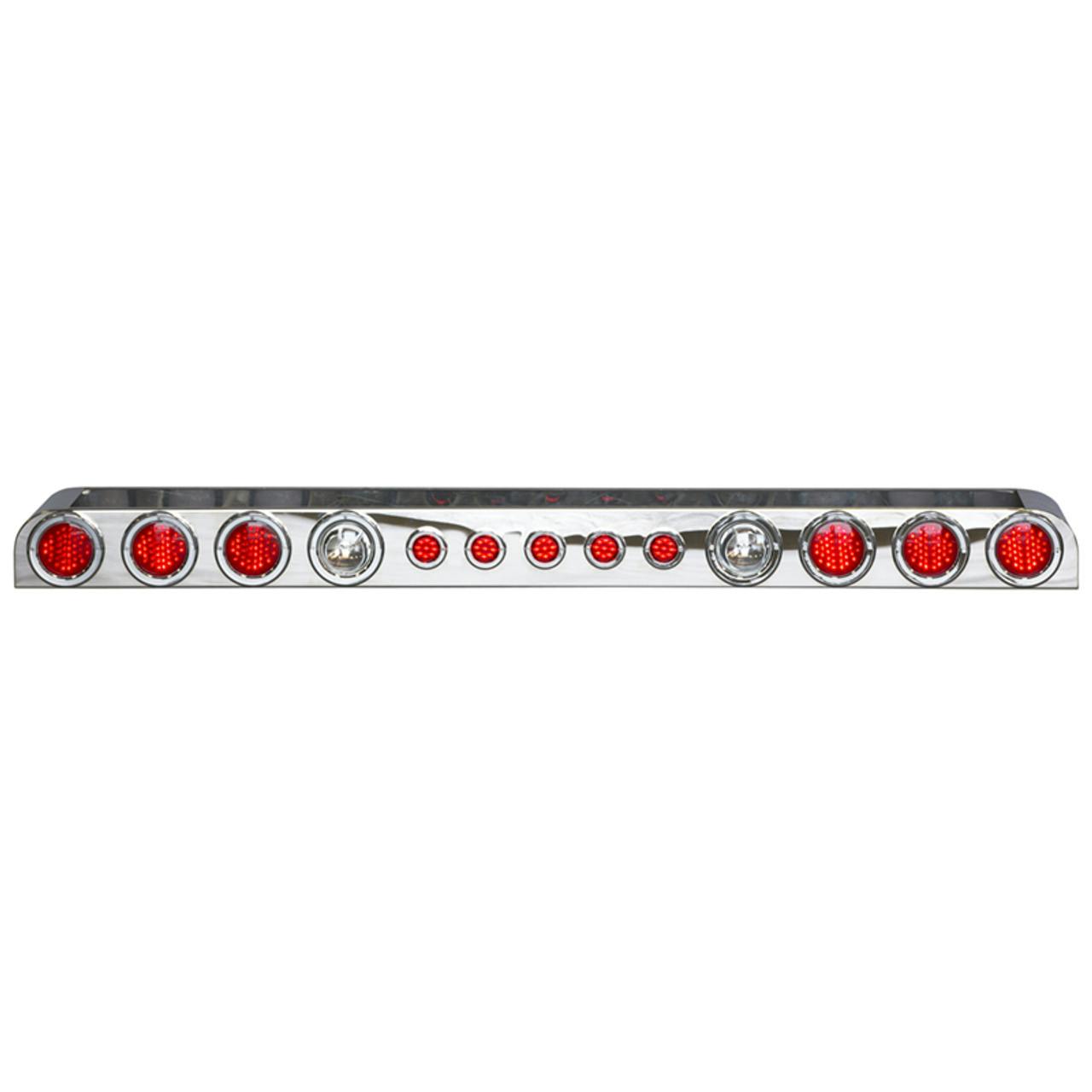 Rear Light Bar With Pre Drilled Mud Flap Flange By Brunner Fabrication Raneys Truck Parts 2015