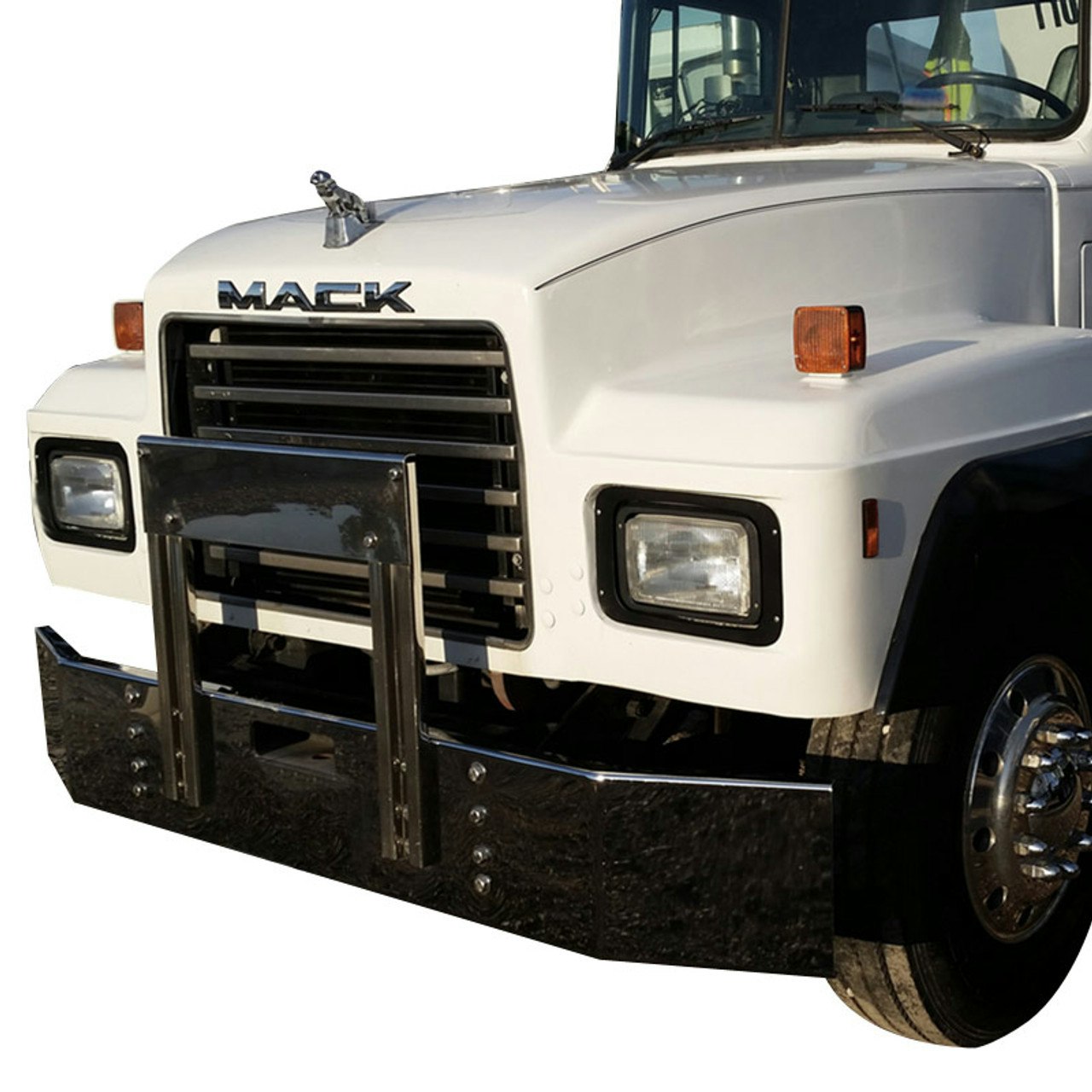 Mack 688 DM Bumper With Breakback By Valley Chrome - Raney's Truck Parts