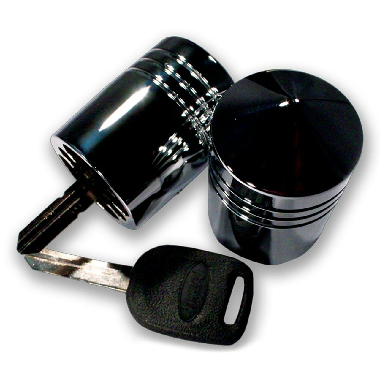 Chrome Aluminum Key Cover For Peterbilt Keys Raney
