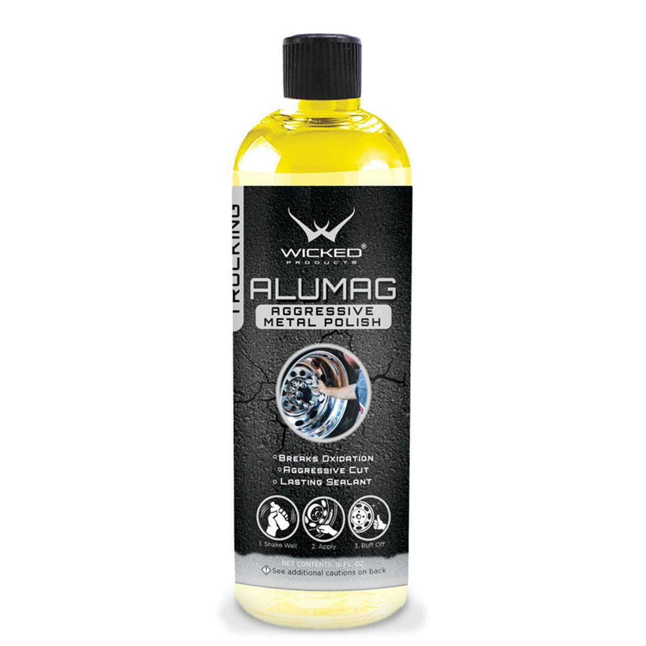 Alumag Aggressive Metal Polish By Wicked Raney's Truck Parts