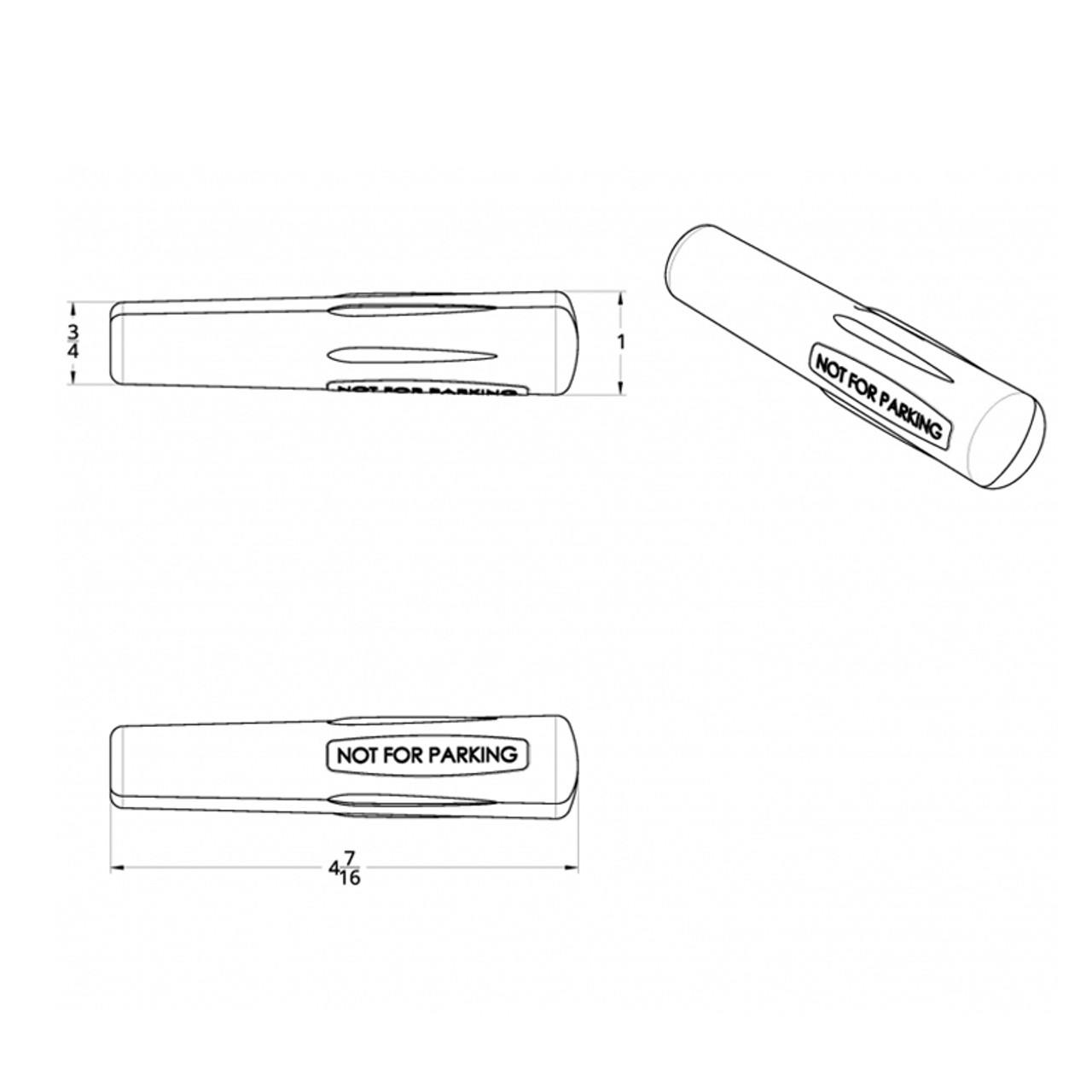 Peterbilt Kenworth 20062019 Chrome Not For Parking Lever Cover Raney