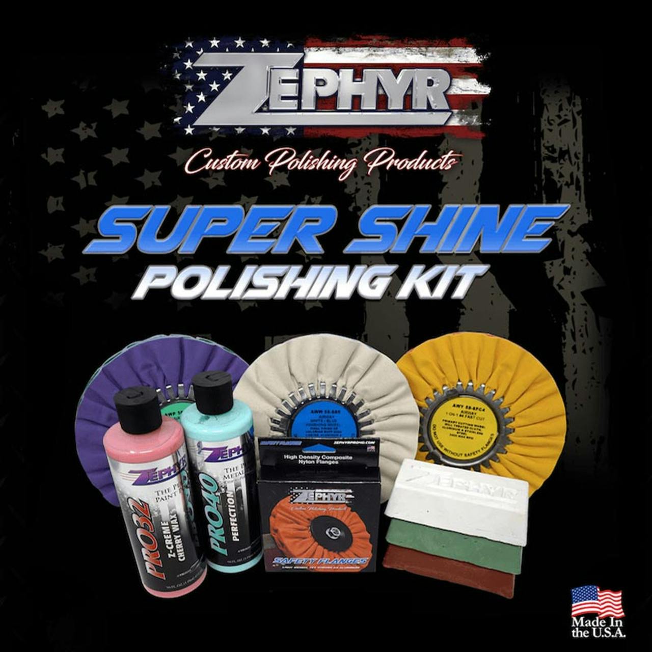 Zephyr Super Shine Polishing Kit Raney's Truck Parts