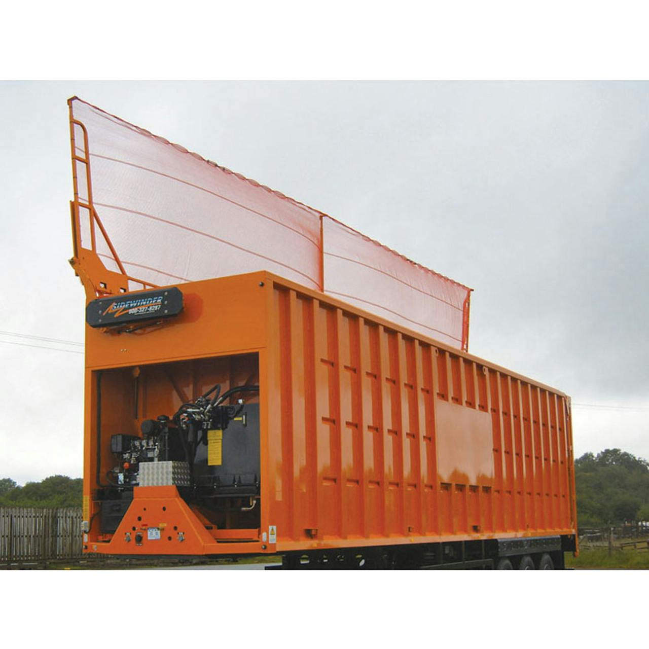 SIDEWINDER Automatic Side Flip Tarp System By Donovan Tarps Raney's