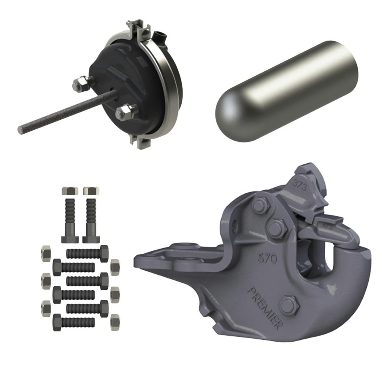 570 Premalloy Pintle Hitch Slack Reducing Coupling By Premier