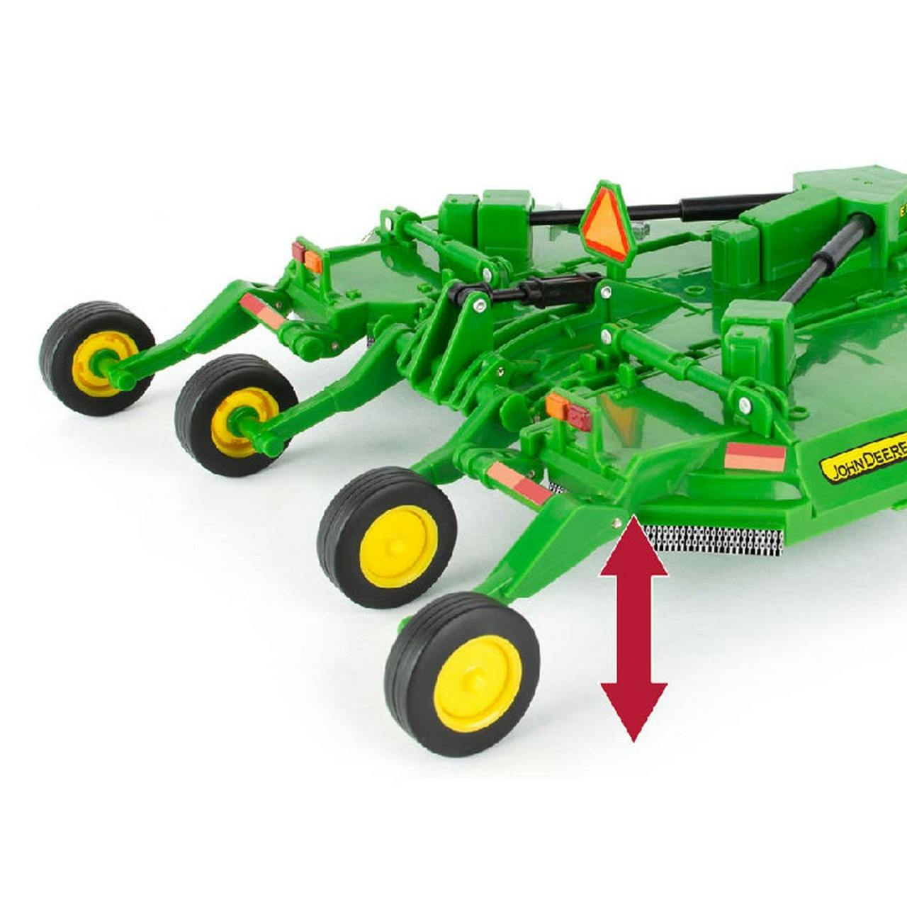 John Deere E12 Flex Wing Rotary Cutter Replica 1/16 Scale Raney's