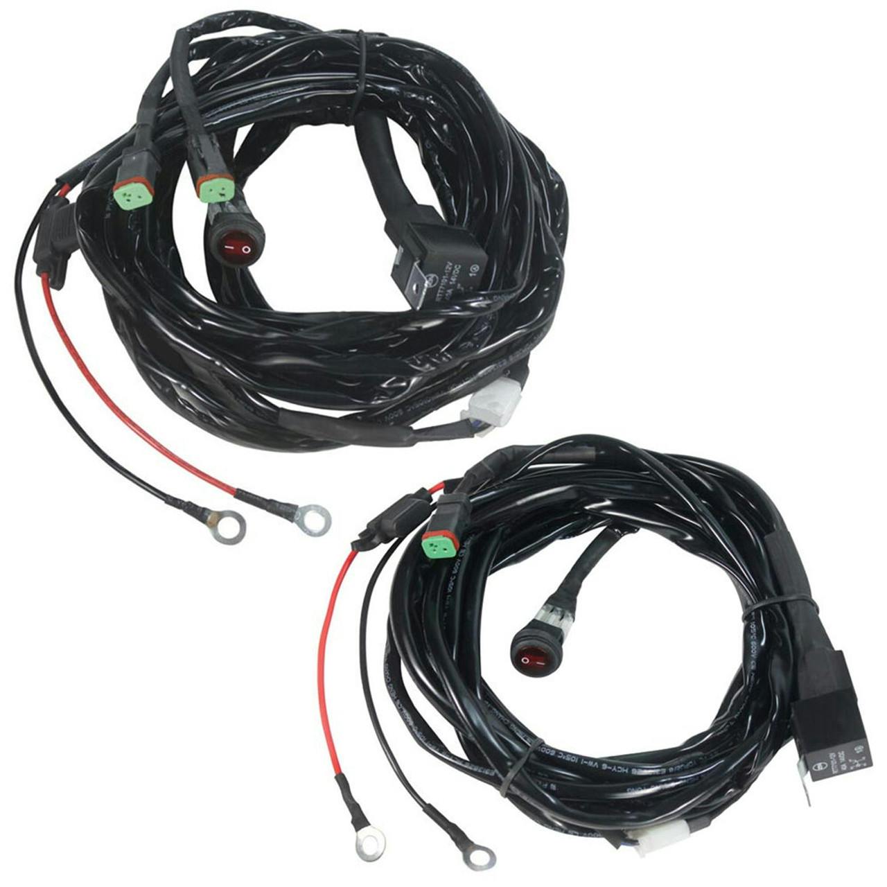LED Work Light Wiring Harness & Switch With DT Plug