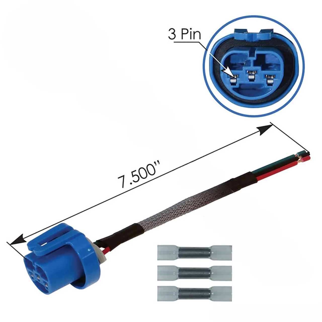 9004 HB1 9007 HB5 Headlight Wiring Harness