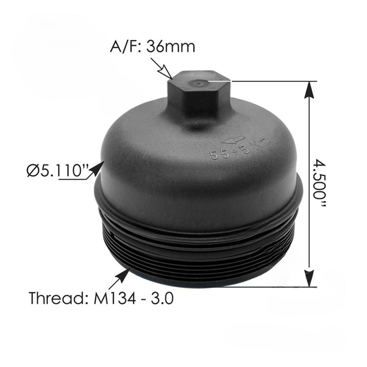 Freightliner Cascadia Fuel Filter Cap & Seal Kit A4730920508 Raney's