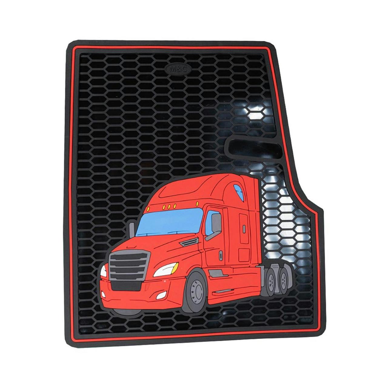 Freightliner Cascadia Rubber Floor Mats Raney's Truck Parts