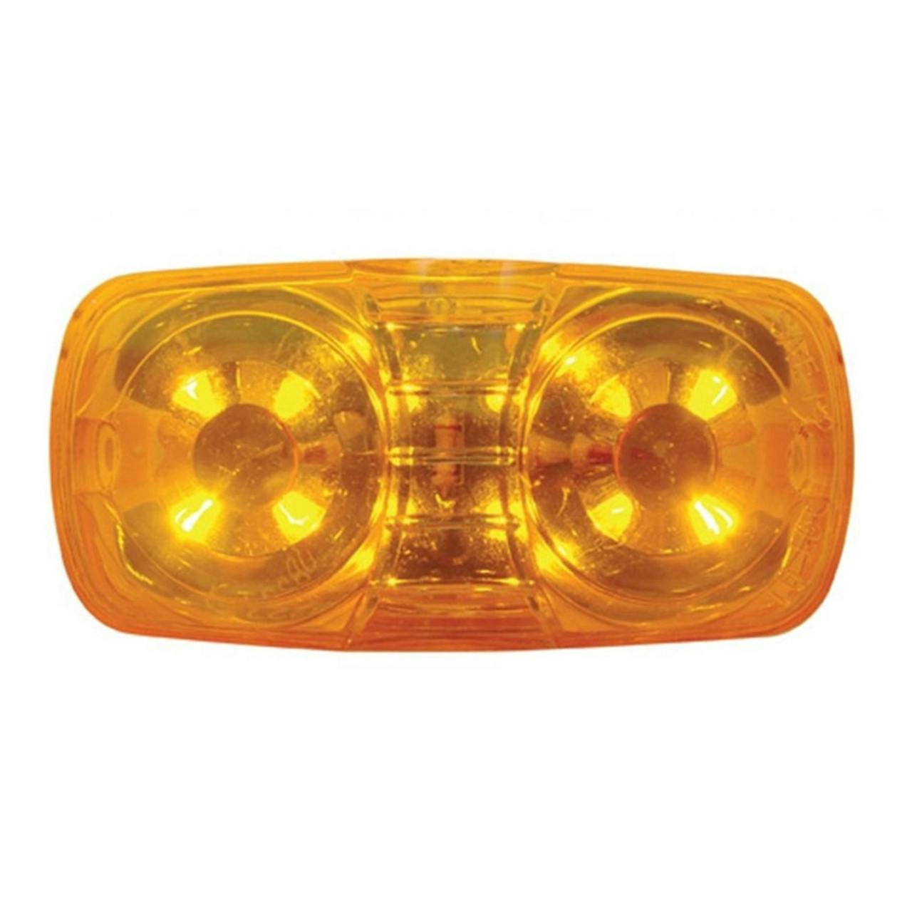 12 LED Rectangular Clearance Marker LEDs Raney's Truck Parts