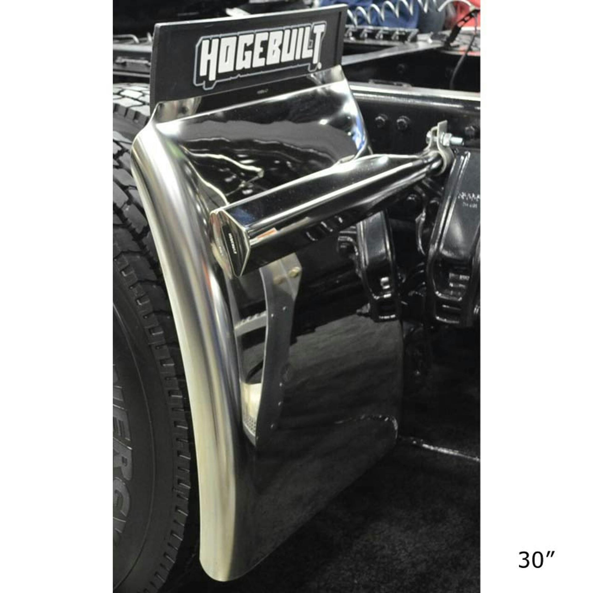 Hogebuilt Premium Stainless Q Series Quarter Fenders Universal Mounts
