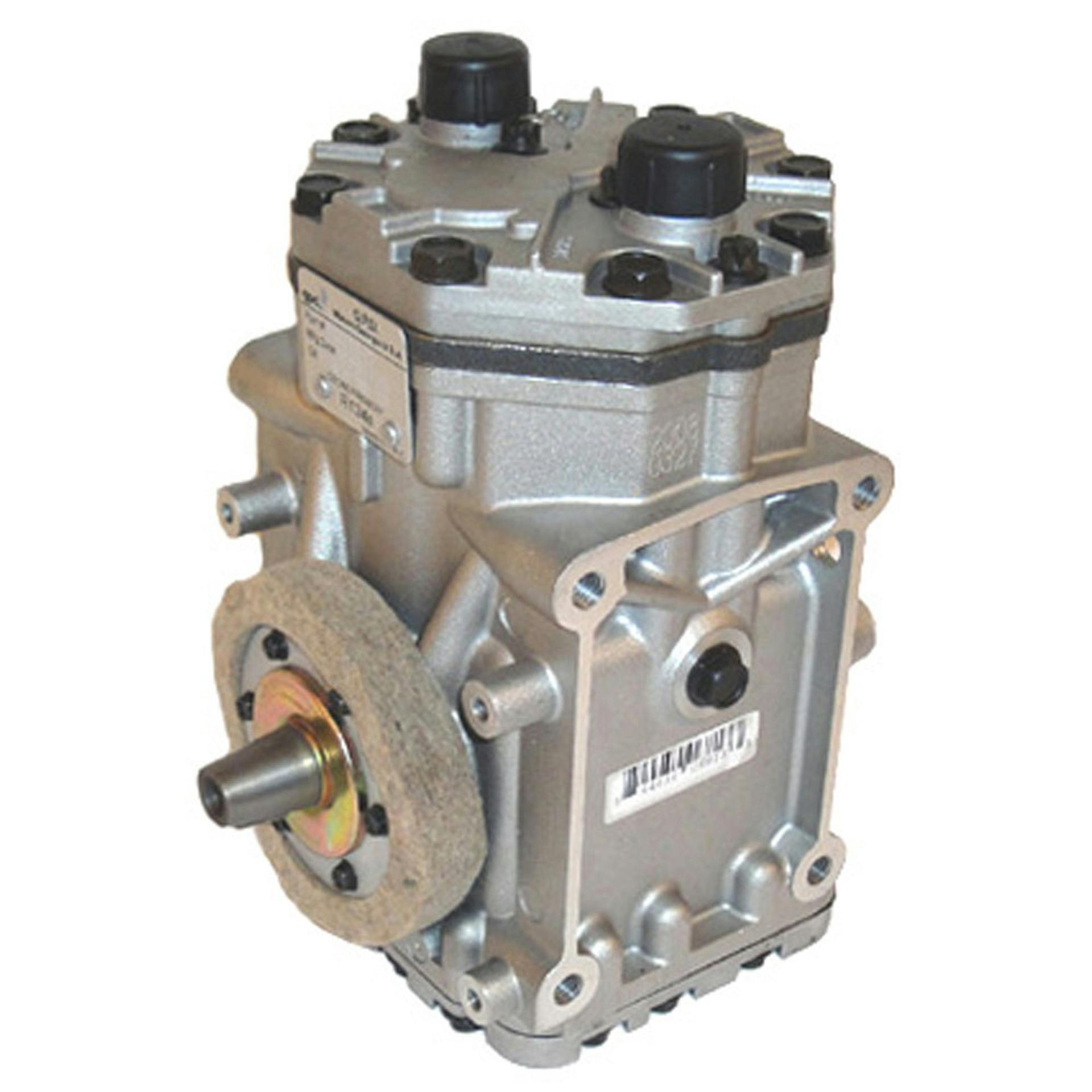York Style AC Compressor With Clutch 1 Wire ET210L Aftermarket Raney