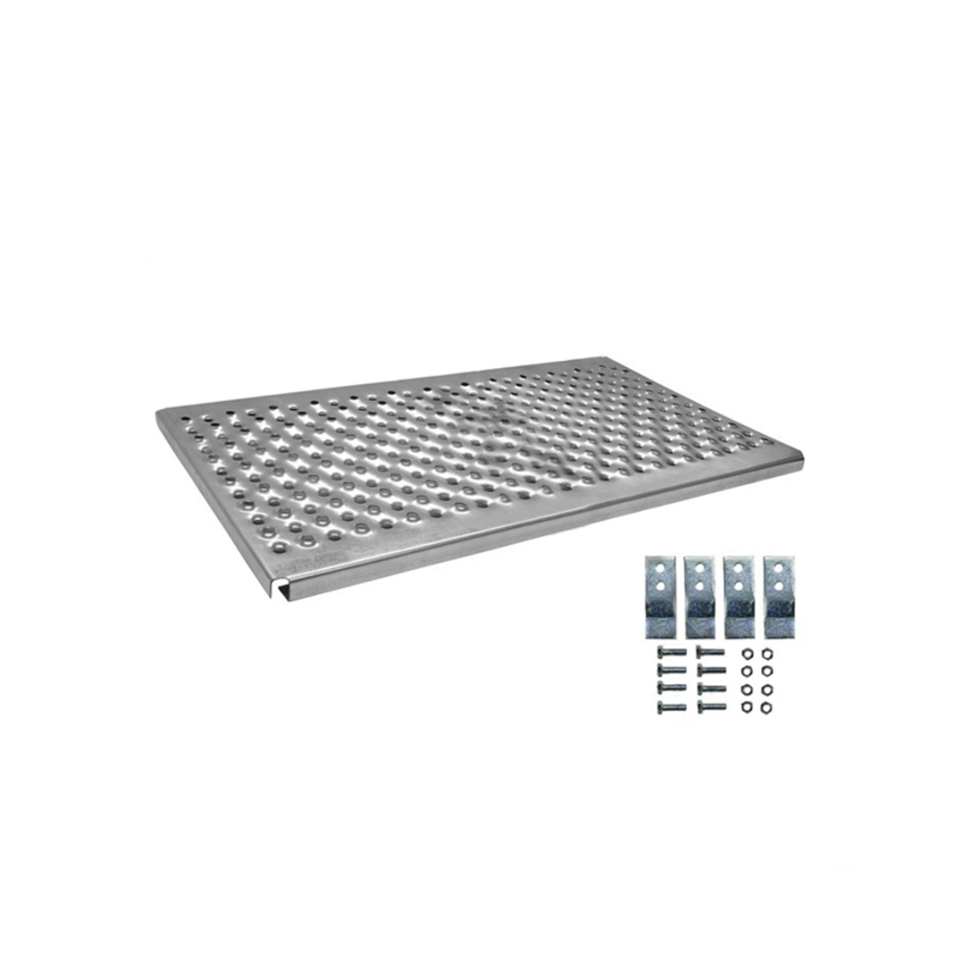 Iowa Customs In-Frame Deck Plate; Aluminum Flush Mount Catwalk | Raney's