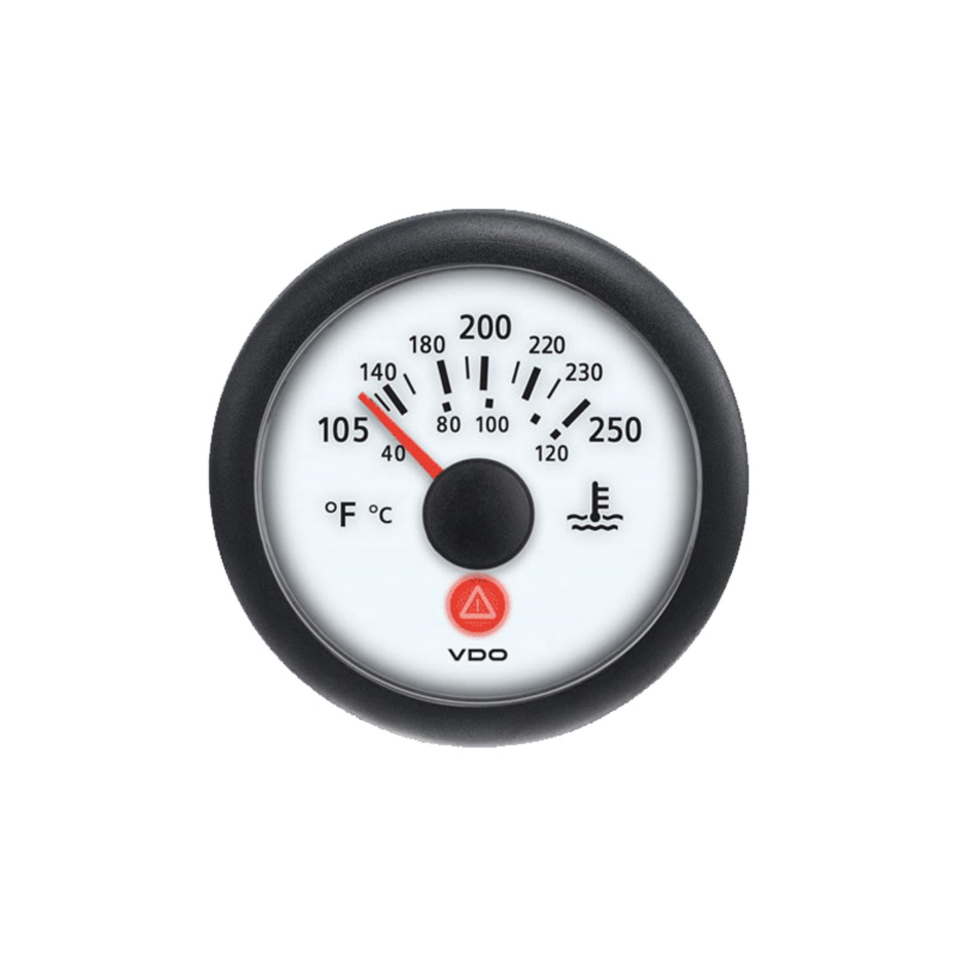 Semi Truck Electric Water Temperature Gauge By ISSPRO Raney's Truck Parts