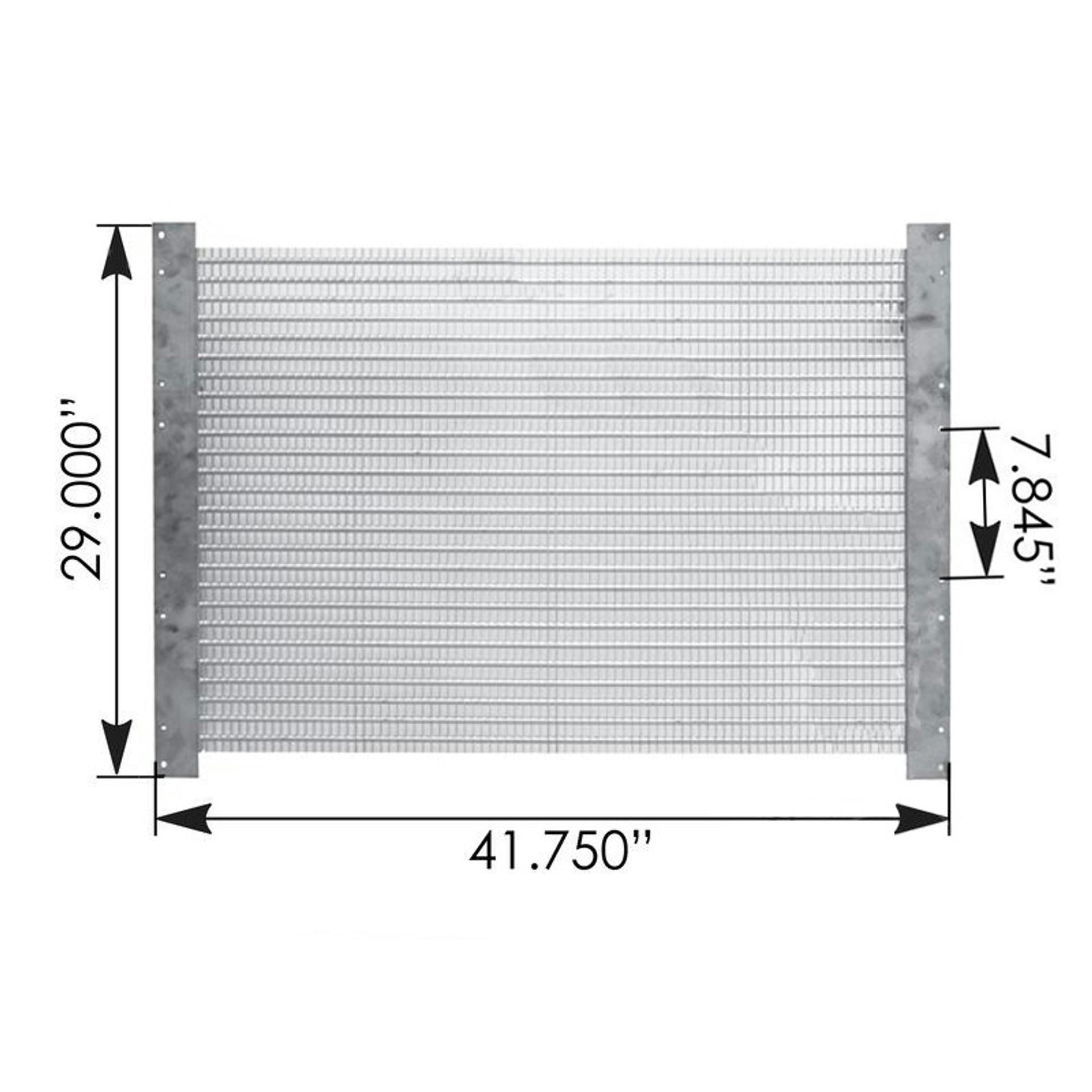 Kenworth T800/W900 Stainless Steel Grill Kit K137269 RKG003