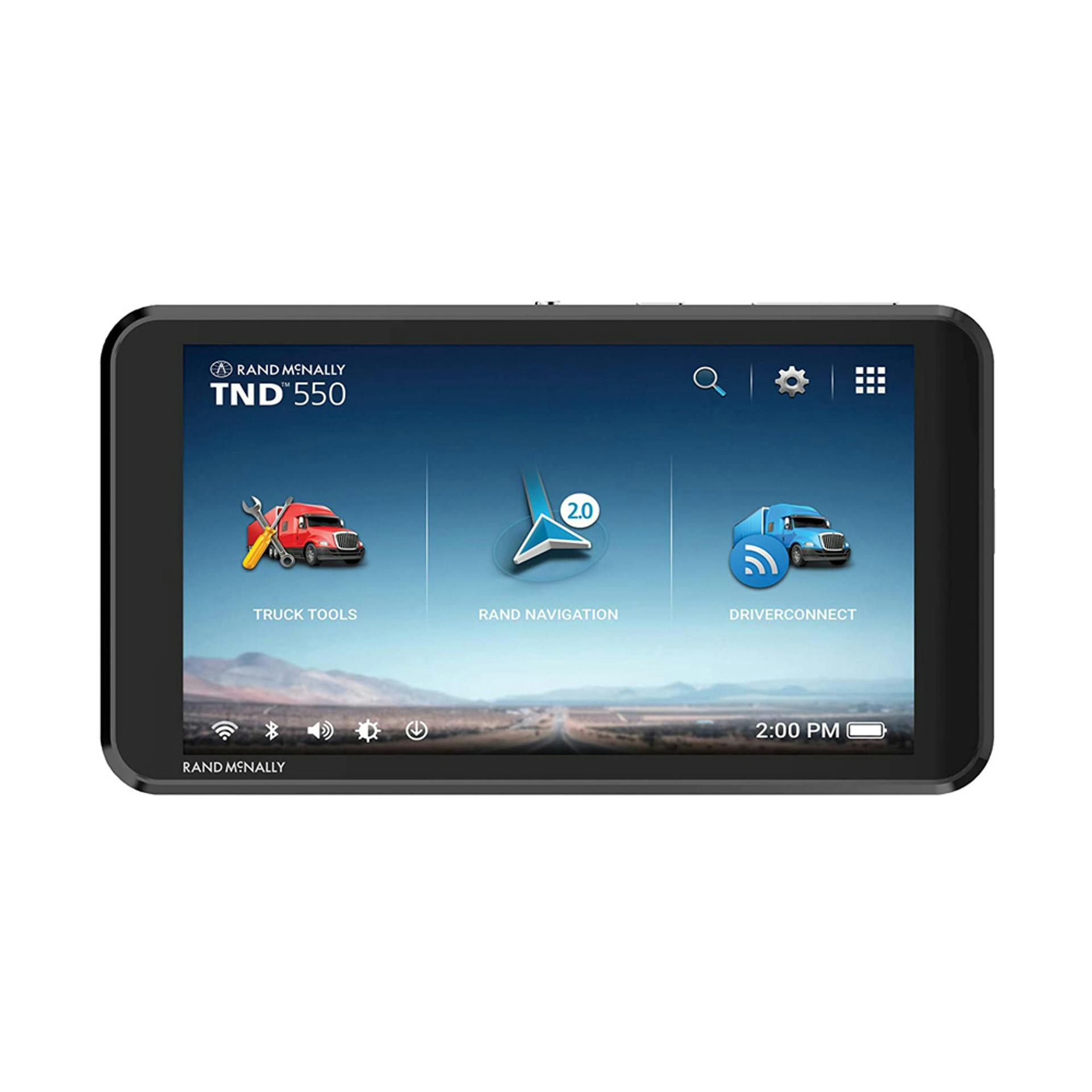 Rand McNally Truck GPS TND550 with Lifetime Map Updates