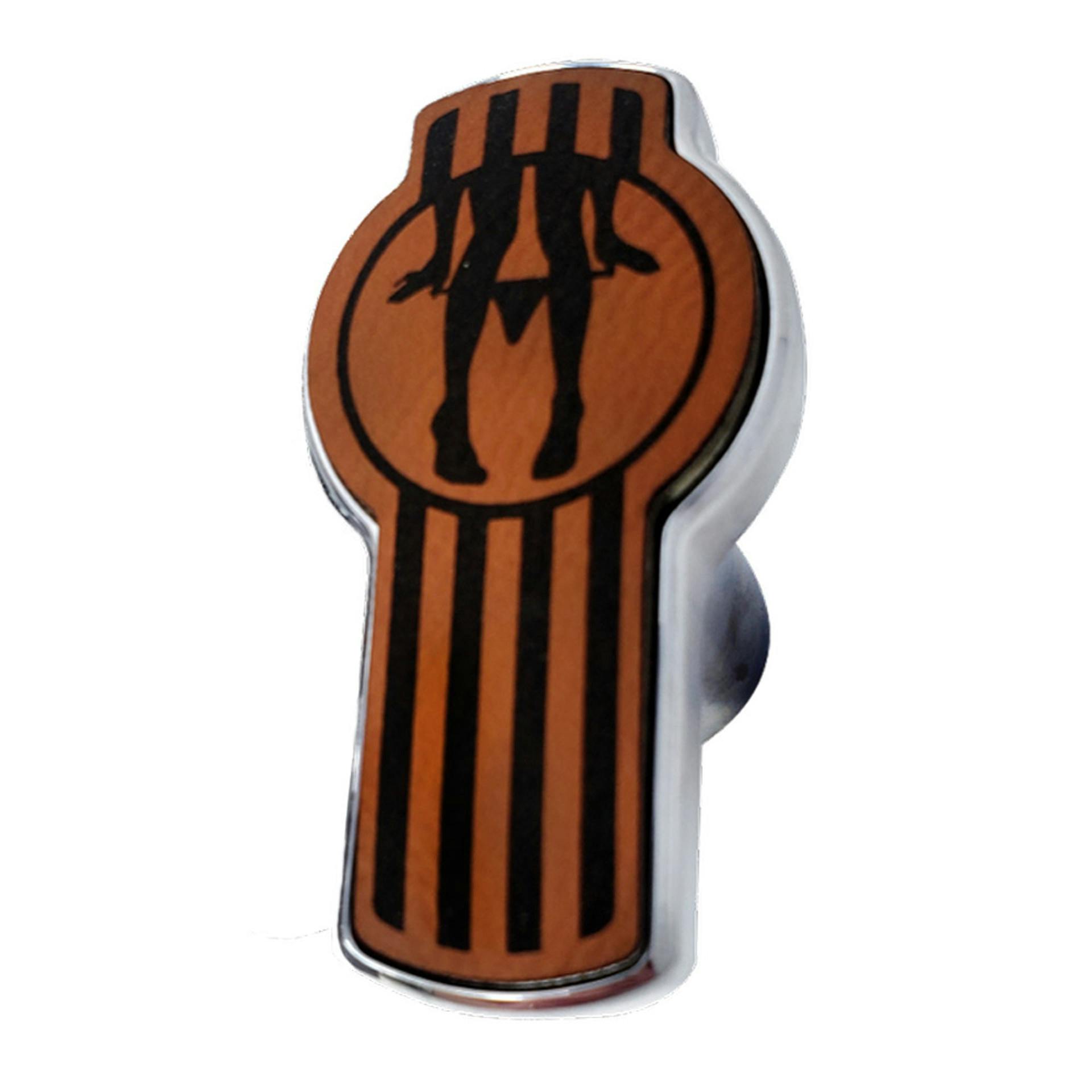 Lifetime Peterbilt 379 Tractor Trailer Air Brake Knob Set With Leather