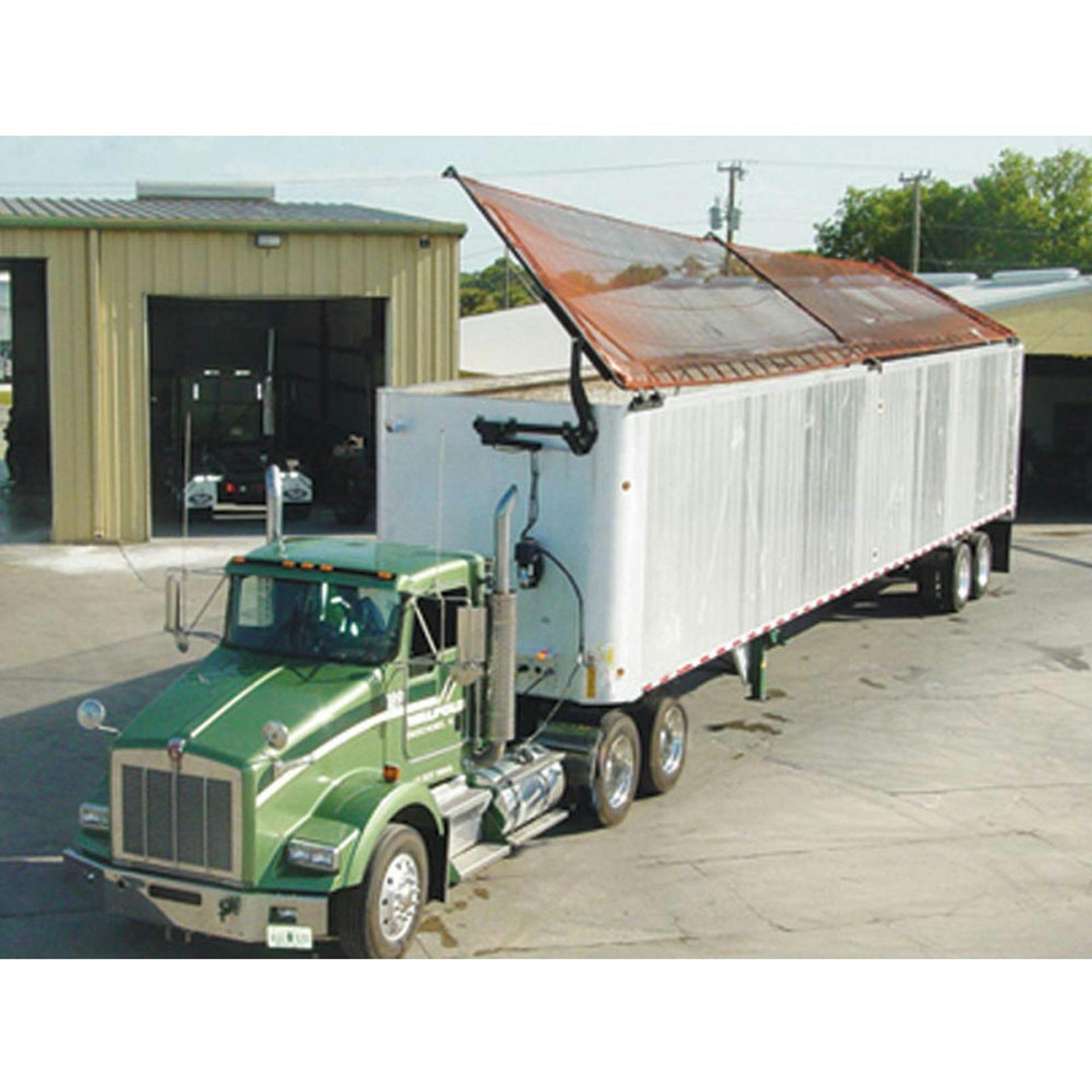 SIDEWINDER Automatic Side Flip Tarp System By Donovan Tarps Raney's