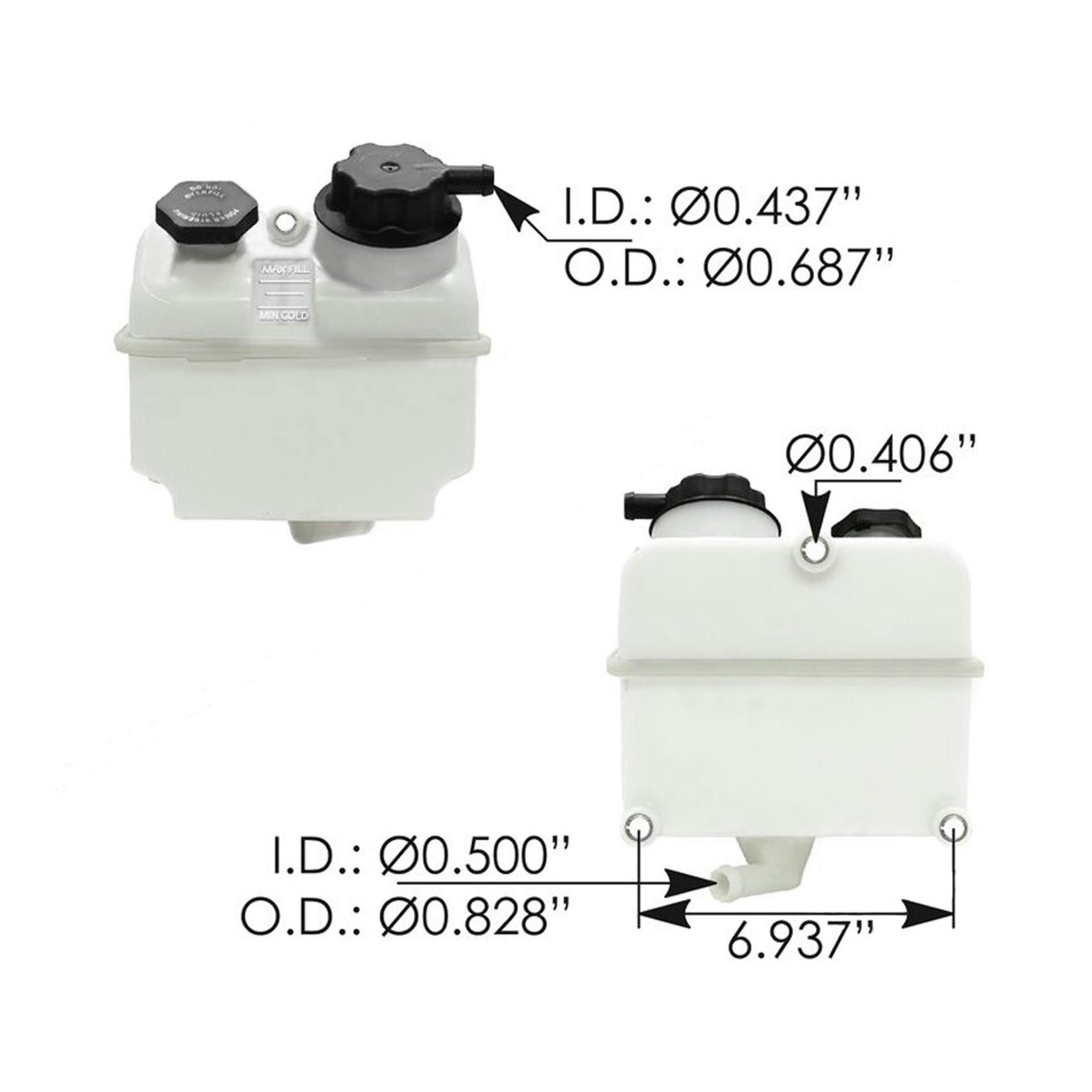 Freightliner Power Steering Reservoir Cap 1417928000