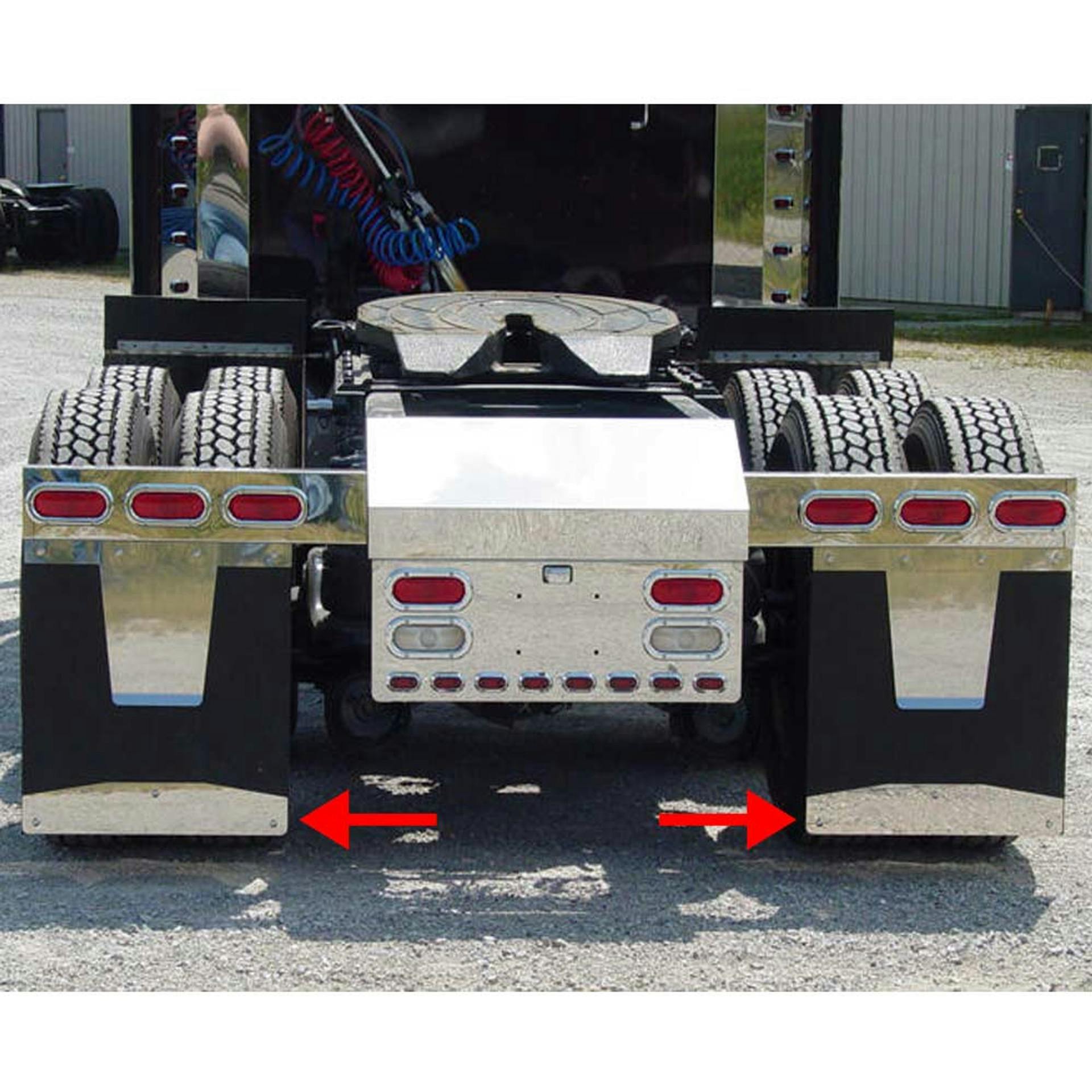 SemiTruck Mud Flap Weights