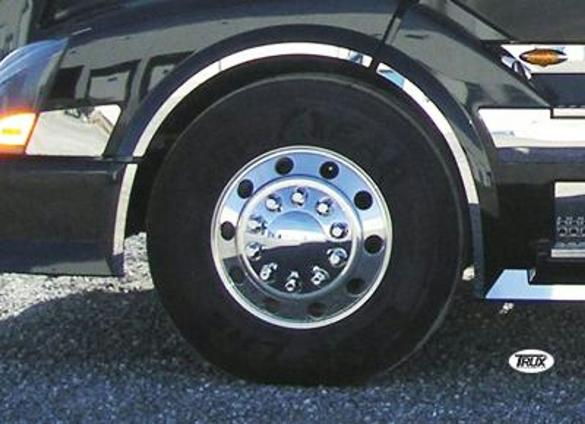 Stainless Steel Front Wheel Cover Raney's Truck Parts