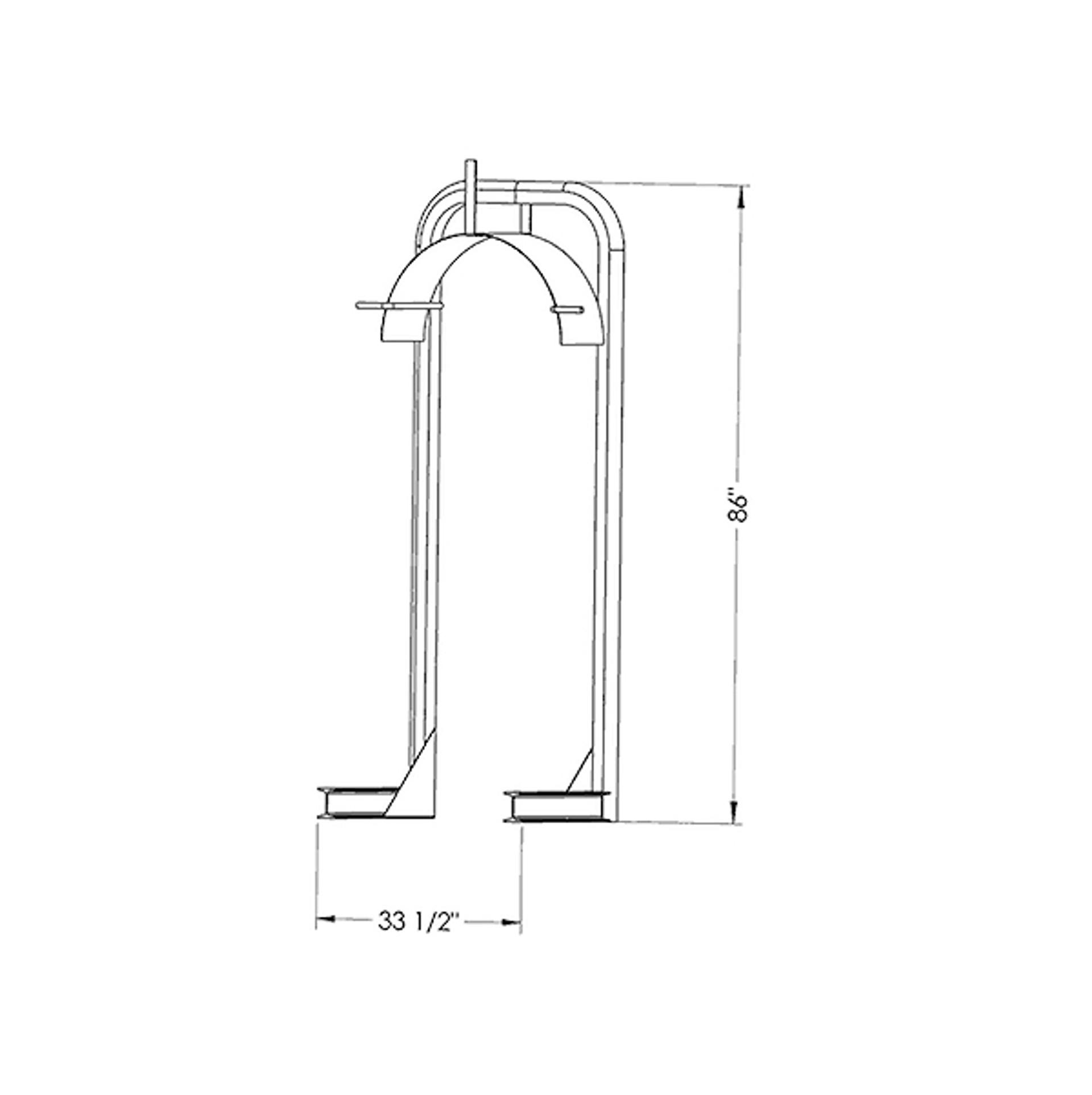 Aluminum Hose Rack Raney's Truck Parts