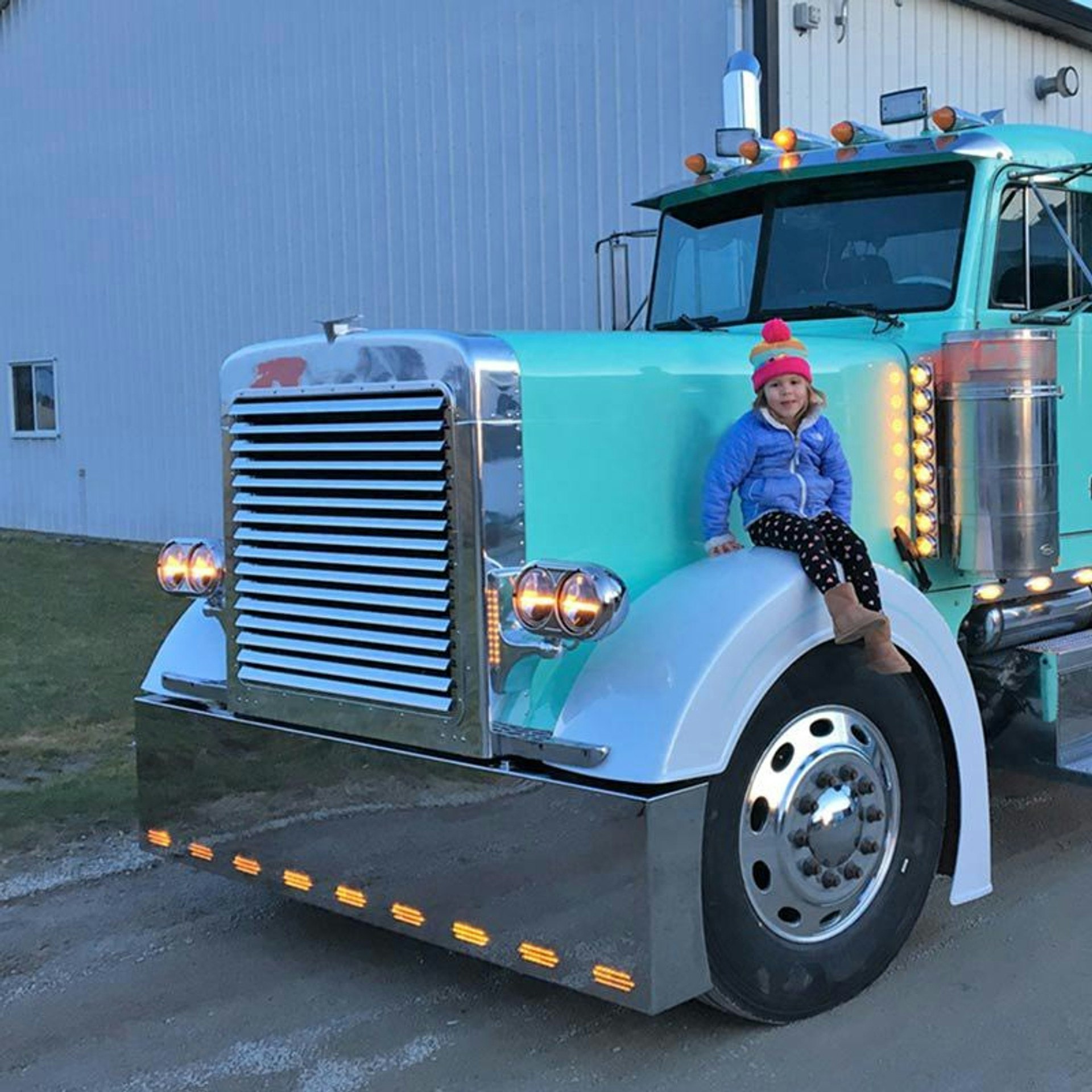Peterbilt 379 Fiberglass Hood Fenders Raney's Truck Parts