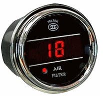 Truck Air Filter Monitor TelTek Gauge Raney's Truck Parts