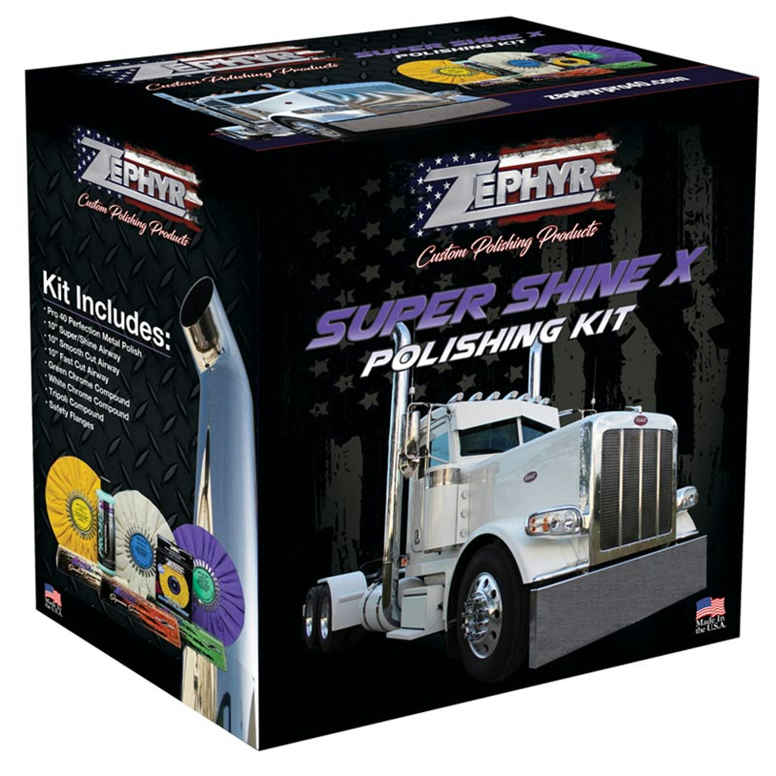 Zephyr 8 Piece Buffing Kit Raney's Truck Parts
