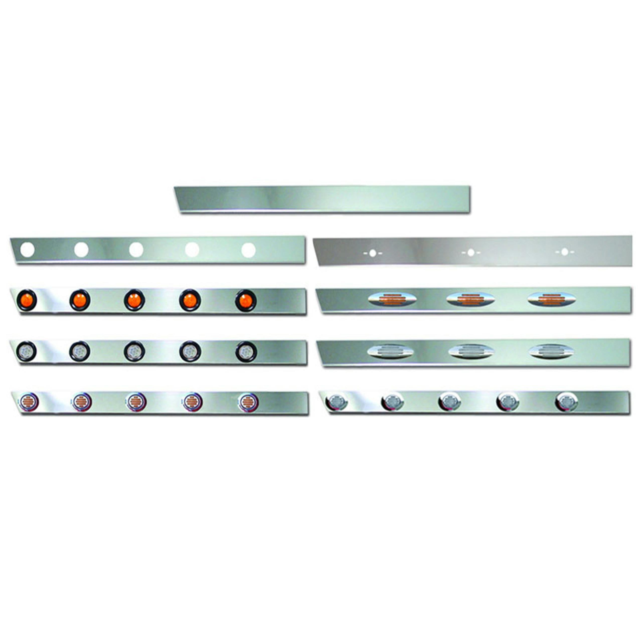 Peterbilt 379 388 Premium Cab Panel With Amber LED Lights For Car