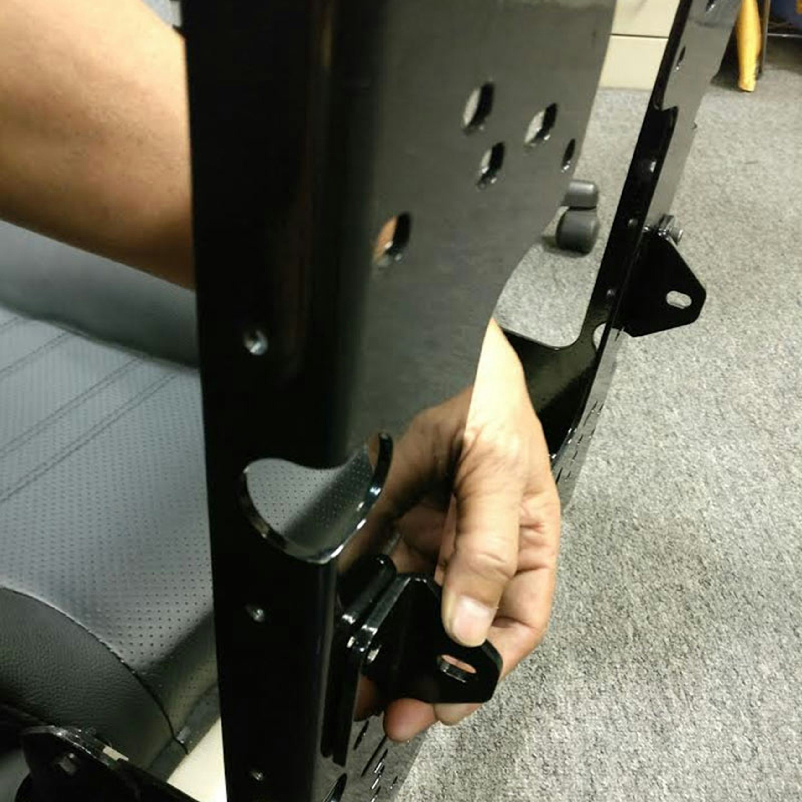 Economy High Back Leather Truck Seat With Universal Mount Raney's Truck Parts