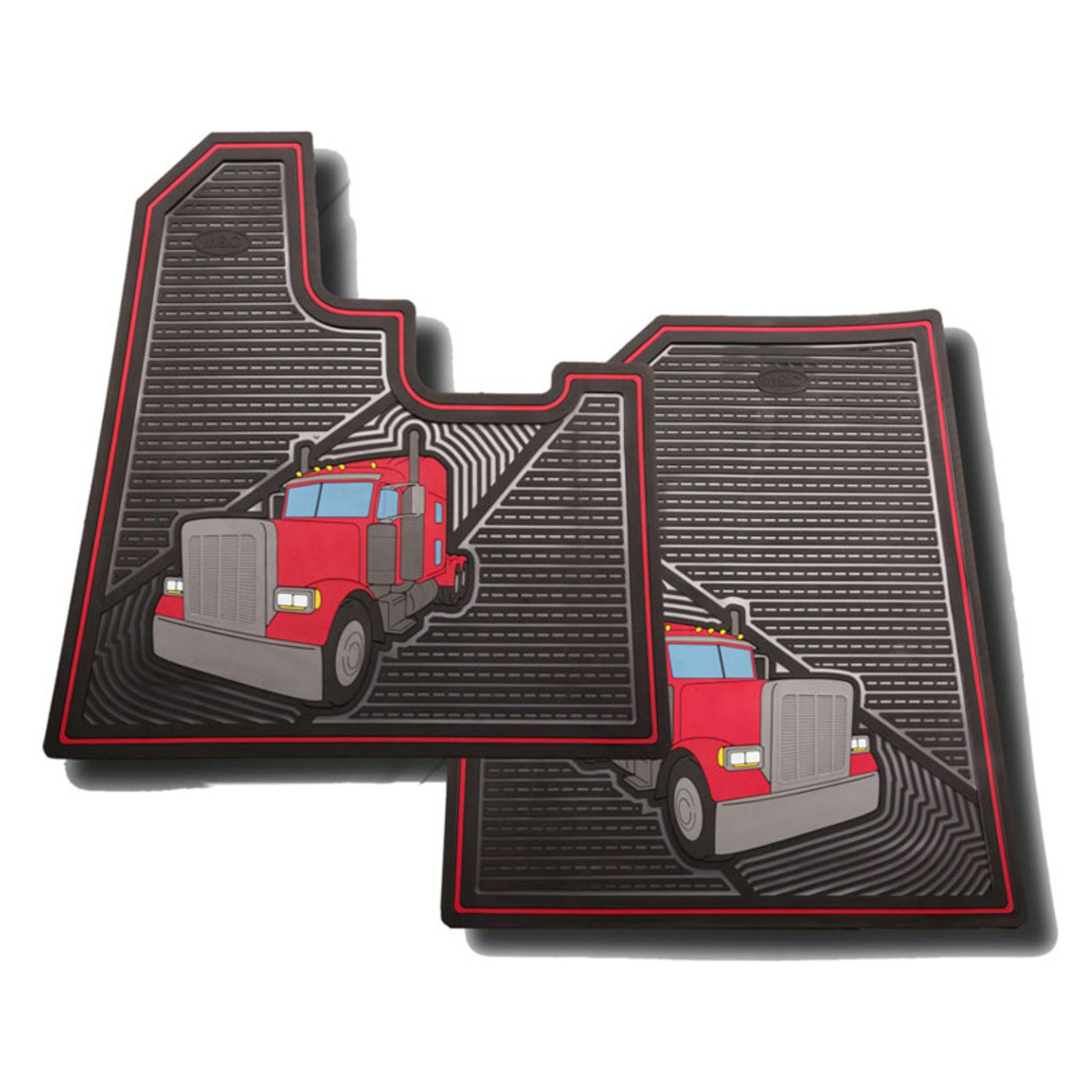 Kenworth T680 Rubber Floor Mats Raney's Truck Parts