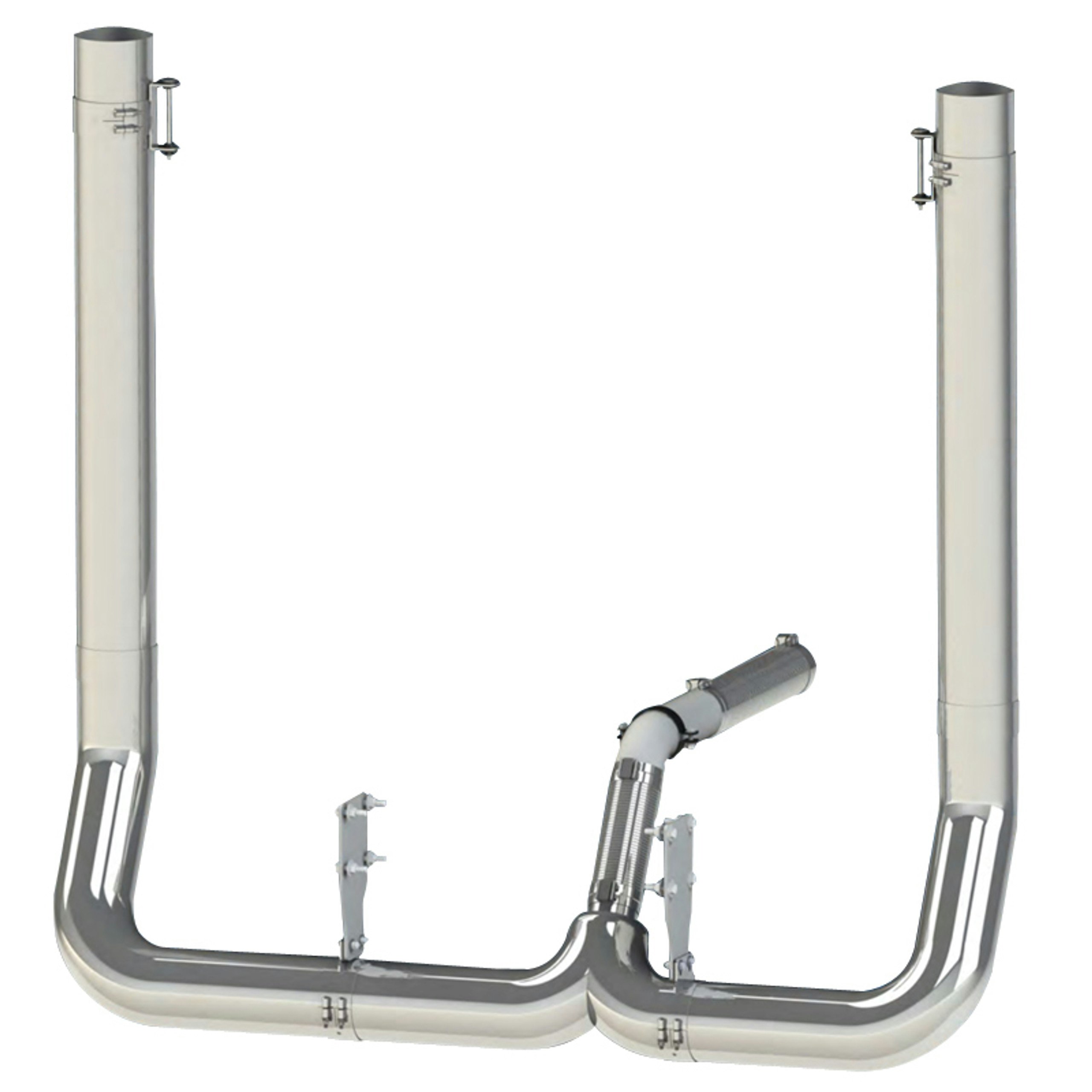 Peterbilt 379 Dynaflex 90 Degree Pickett Style Exhaust Elbow Raney's