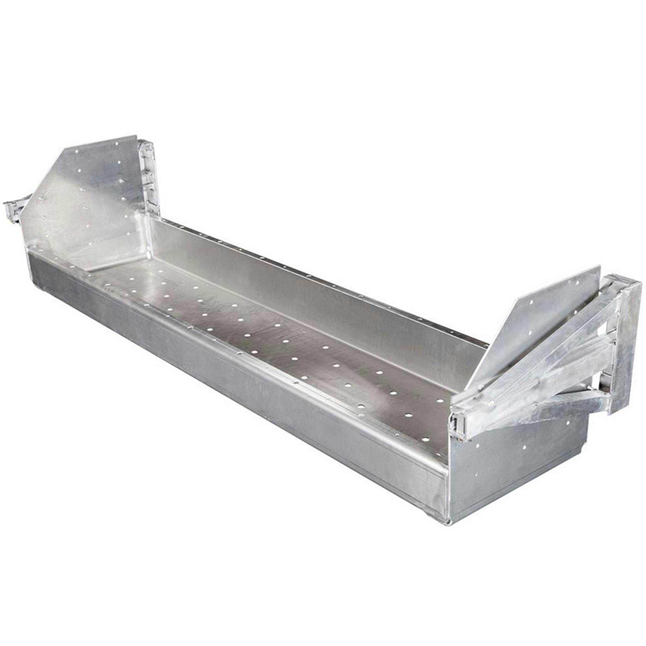Aluminum Dunnage Rack for Step Deck Trailers By Heavy Duty Ramps