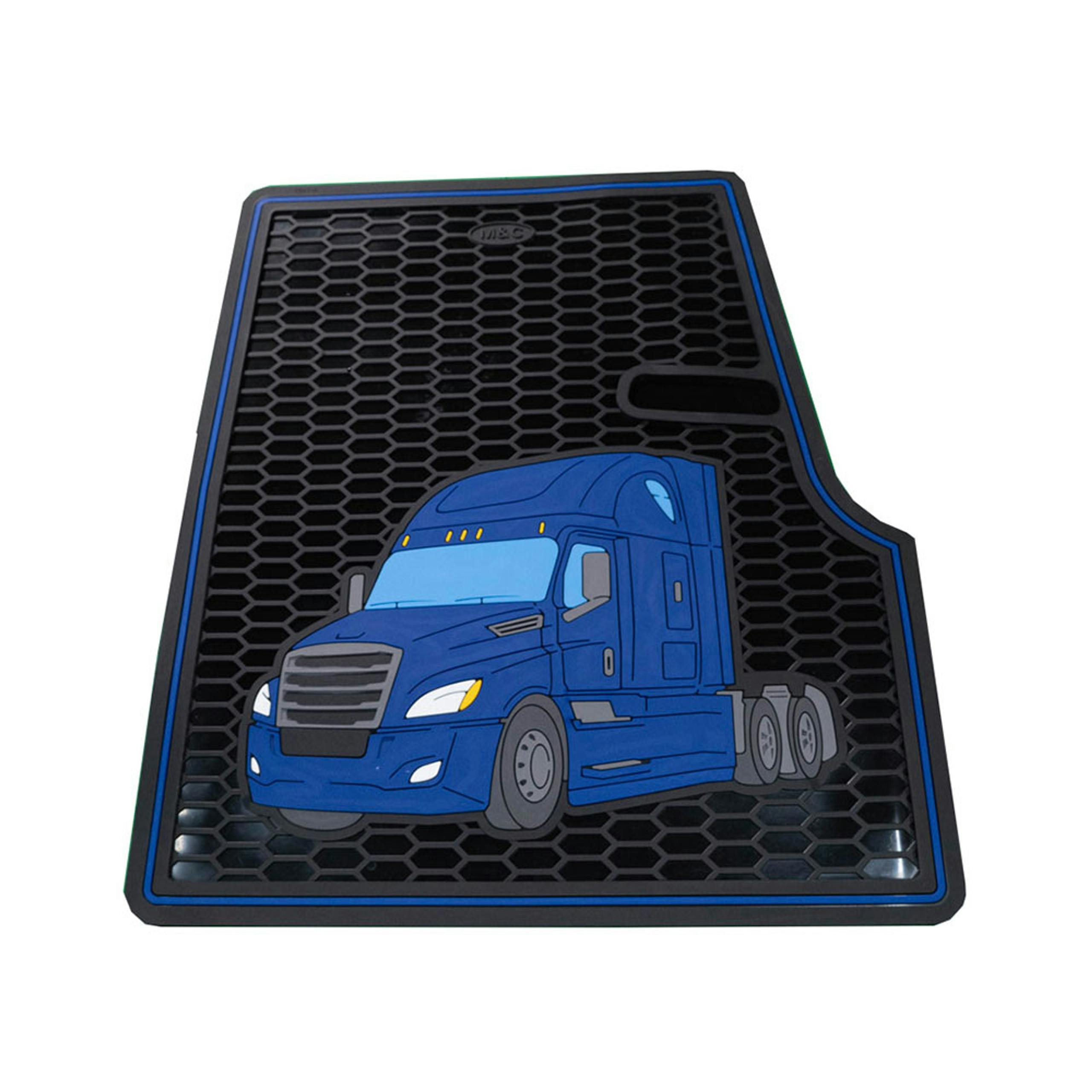 Freightliner Cascadia Rubber Floor Mats Raney's Truck Parts
